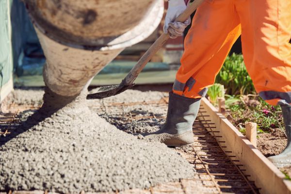 Poured Concrete Installation in Port Orchard