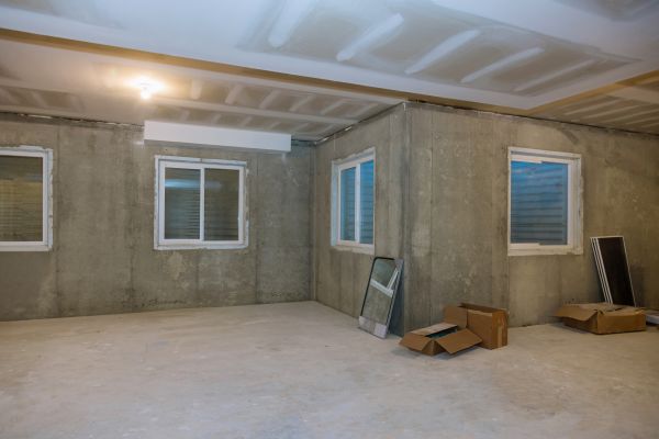 Basement Concrete Installation in Port Orchard