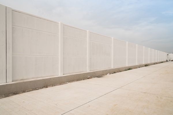 Concrete Fence Construction in Port Orchard