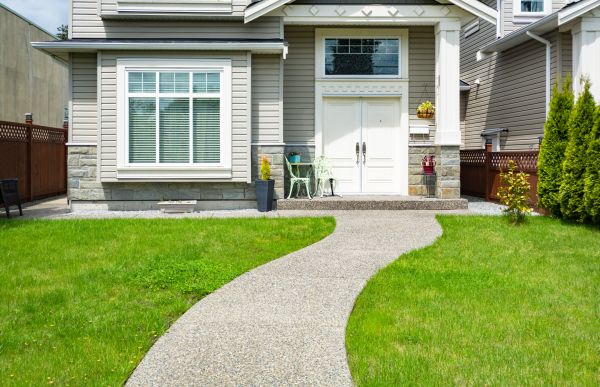 Concrete Path Construction in Port Orchard