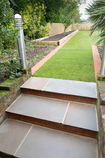 Backyard Steps Installation in Port Orchard