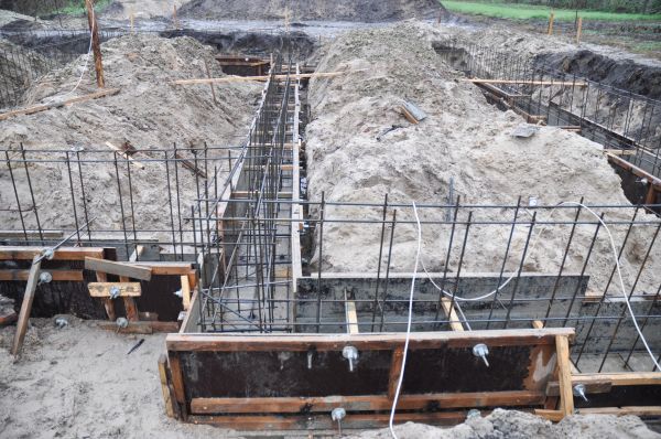 House Footing Construction in Port Orchard
