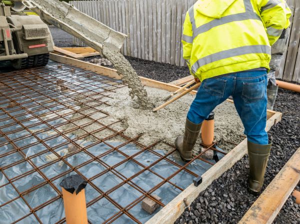 Basement Slab Pouring in Port Orchard