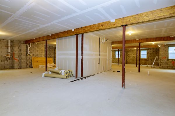 Basement Slab Installation in Port Orchard