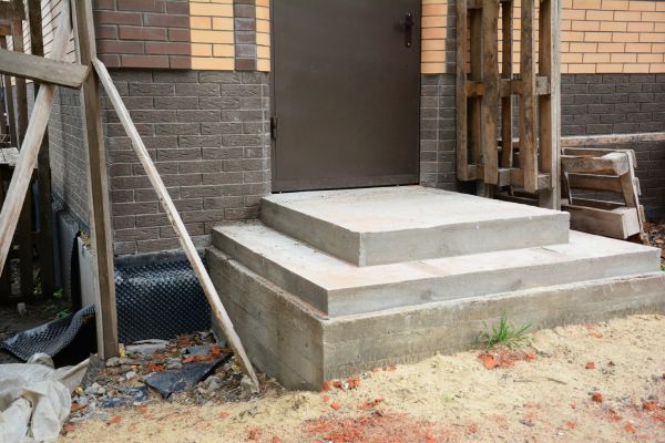 Cement Steps Construction in Port Orchard