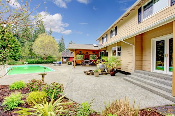 Pool Area Concreting in Port Orchard
