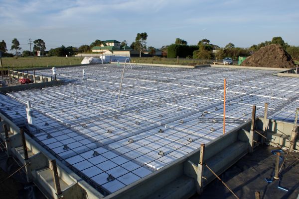 Barn Pad Construction in Port Orchard