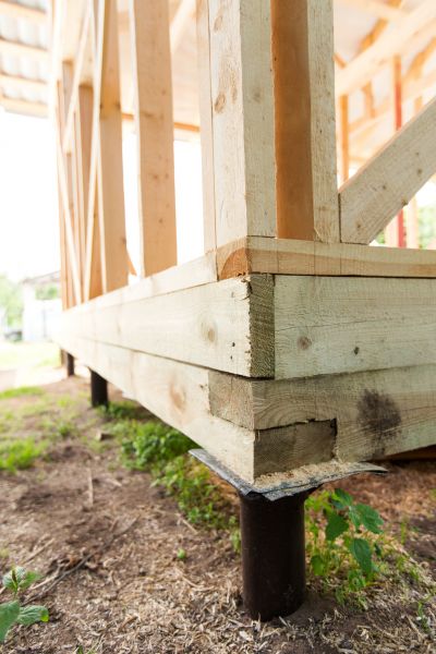 Barn Footing Construction in Port Orchard