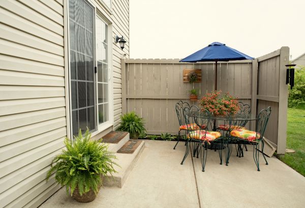 Patio Slab Installation in Port Orchard
