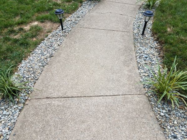 Cement Path Construction in Port Orchard