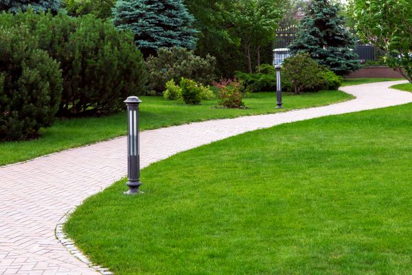 Backyard Sidewalk Installation in Port Orchard