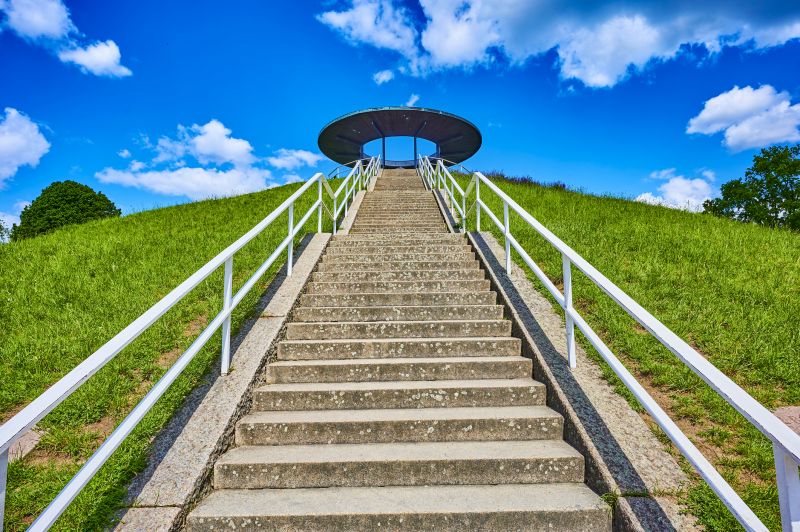 Poured Stair Construction